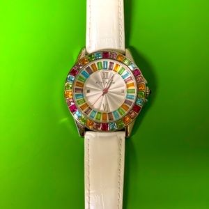 Betsy Johnson multicolor watch